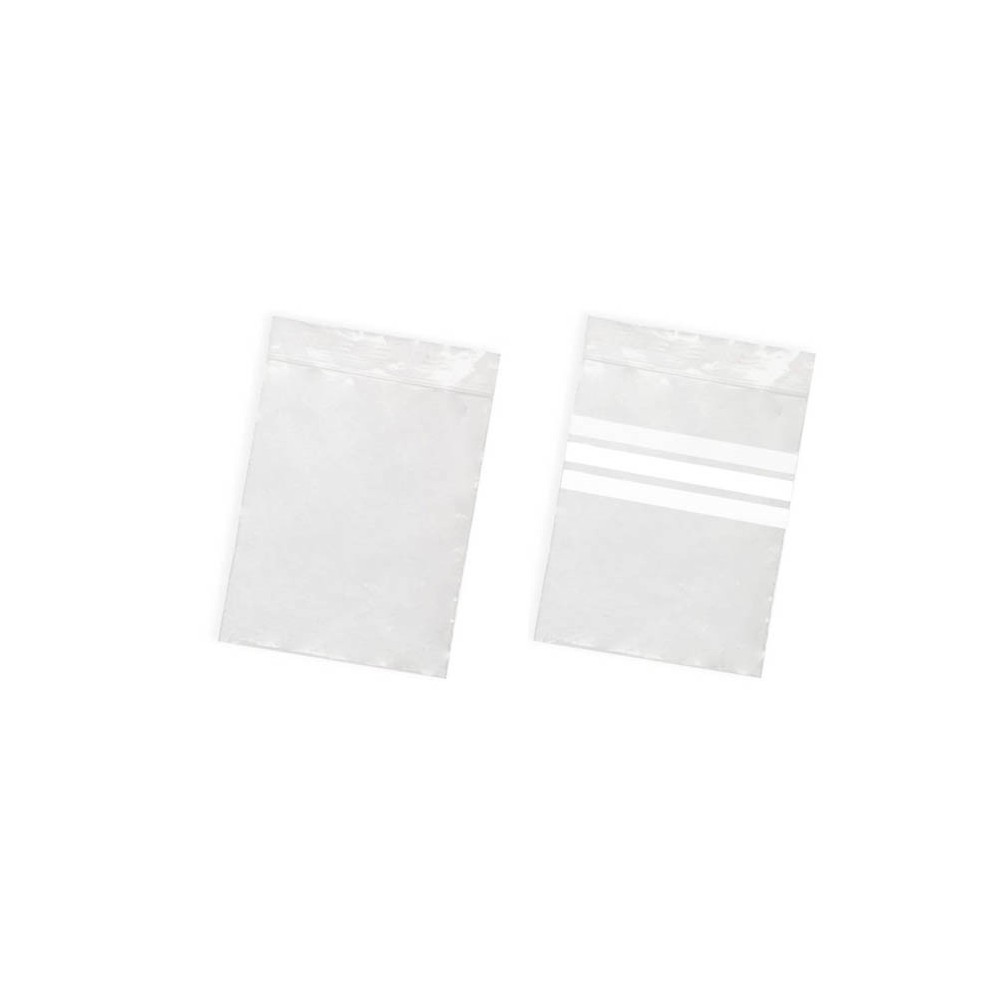 Bolsas Transparentes De Polietileno - Autocierre Grip 6 x 8 cm - 100  Unidades