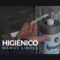 Peana acero inoxidable dispensador gel PEANA GEL HA | updirecto.es