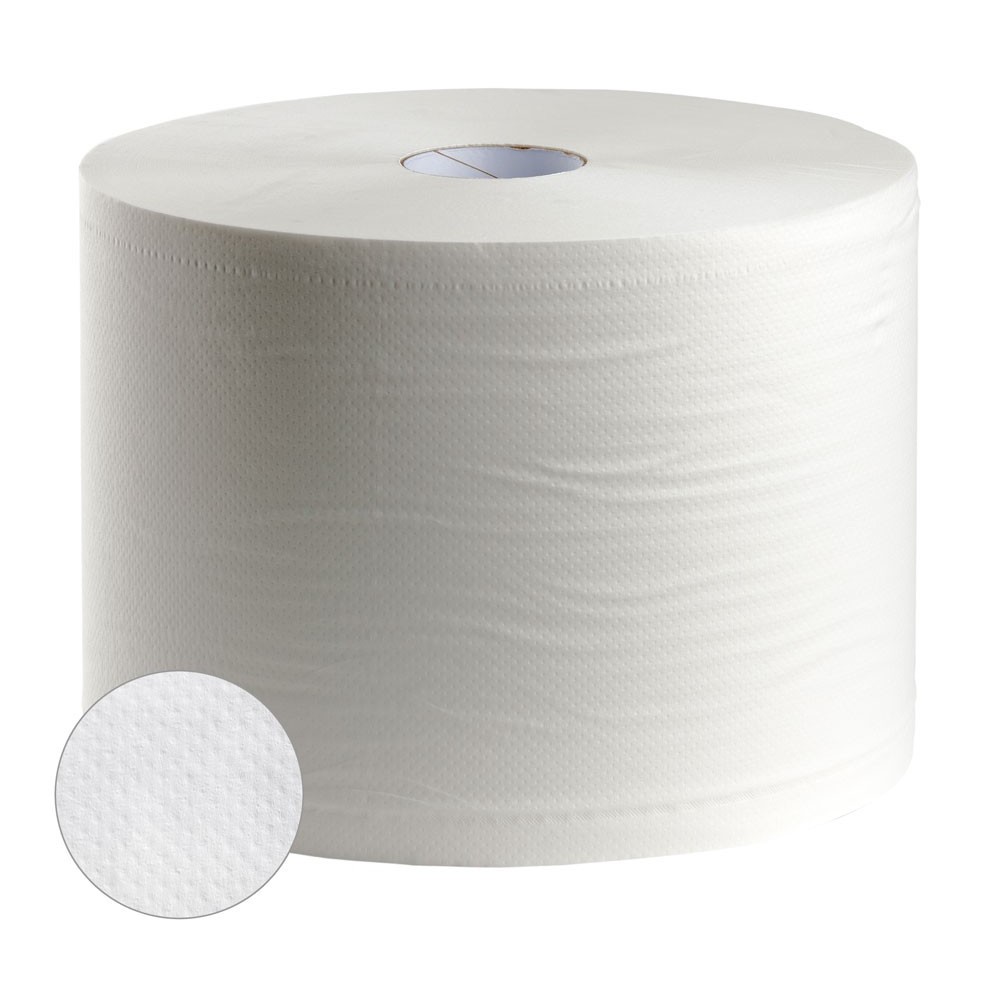 Comprar Bobina de papel secamanos. Fardo dos capas (6unidades) Online