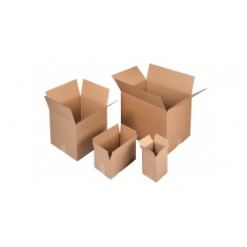 Cajas económicas para almacenamiento de archivos con tapa, 24 x 15