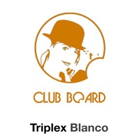 Cartoncillo Reciclado Club Board / Dorso Blanco