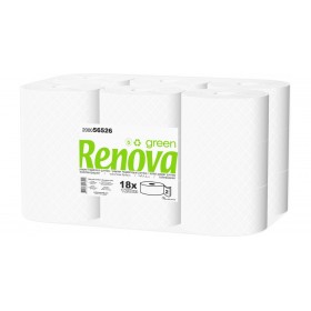 Papel higiénico Jumbo dos capas reciclada RENOVA