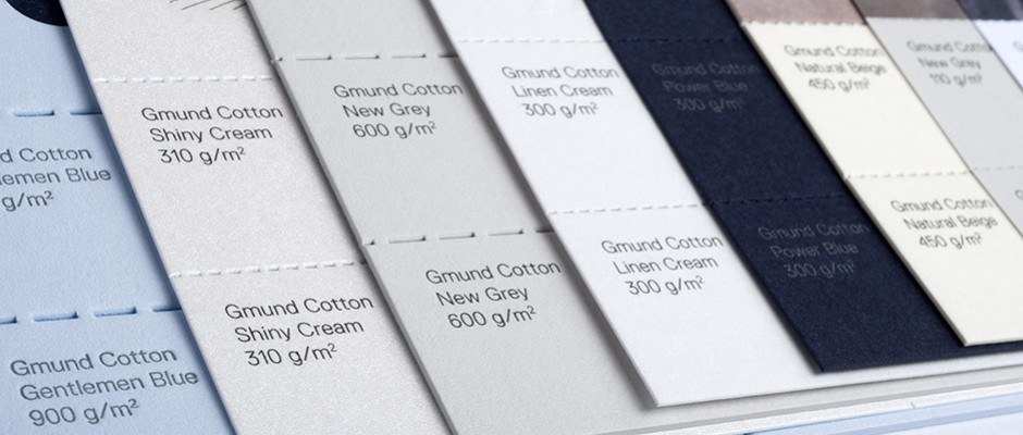 Unión Papelera incorpora los nuevos papeles GMUND COTTON