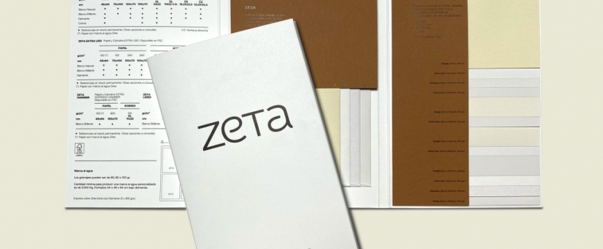 Unión Papelera presenta el Muestrario Zeta 
