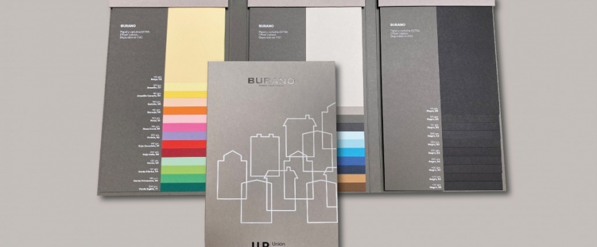 Unión Papelera presenta el Muestrario Burano